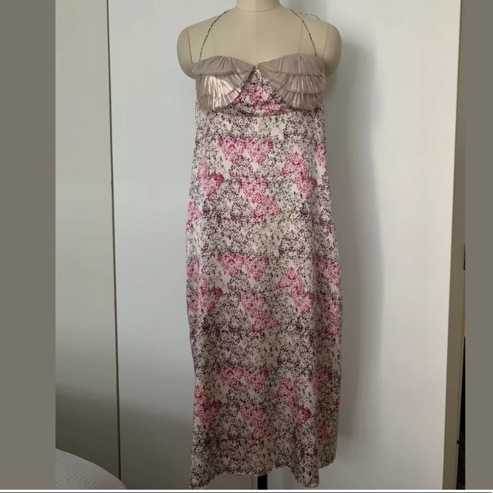 Ports 1961 Dress Silk Prink Small View 4